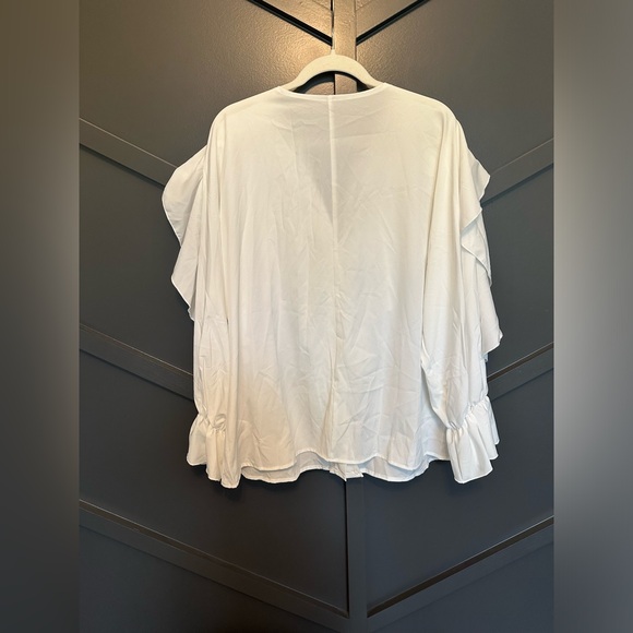 ▪️Women's Casual Ruffle blouse Long Sleeve Top - NWT - Picture 4 of 8
